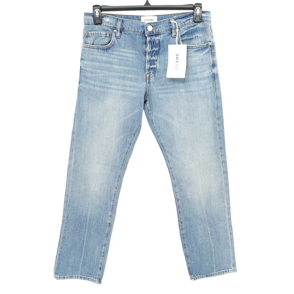 Frame Denim Jean SZ 27 Le Pixie Slouch Clean Girl Soft Girl Classic Everyday NWT